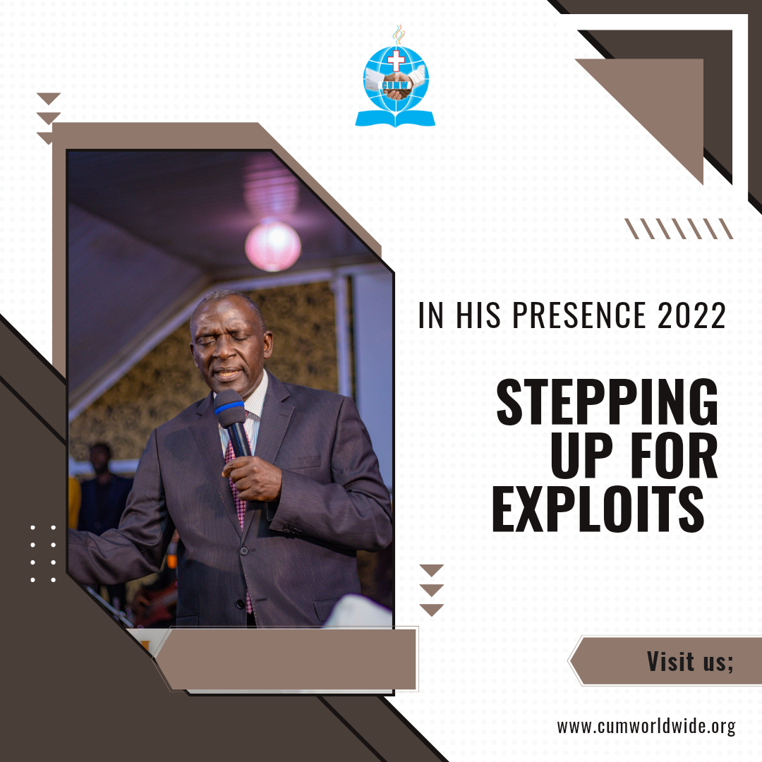 In His Presence 2022 – Stepping up for exploits